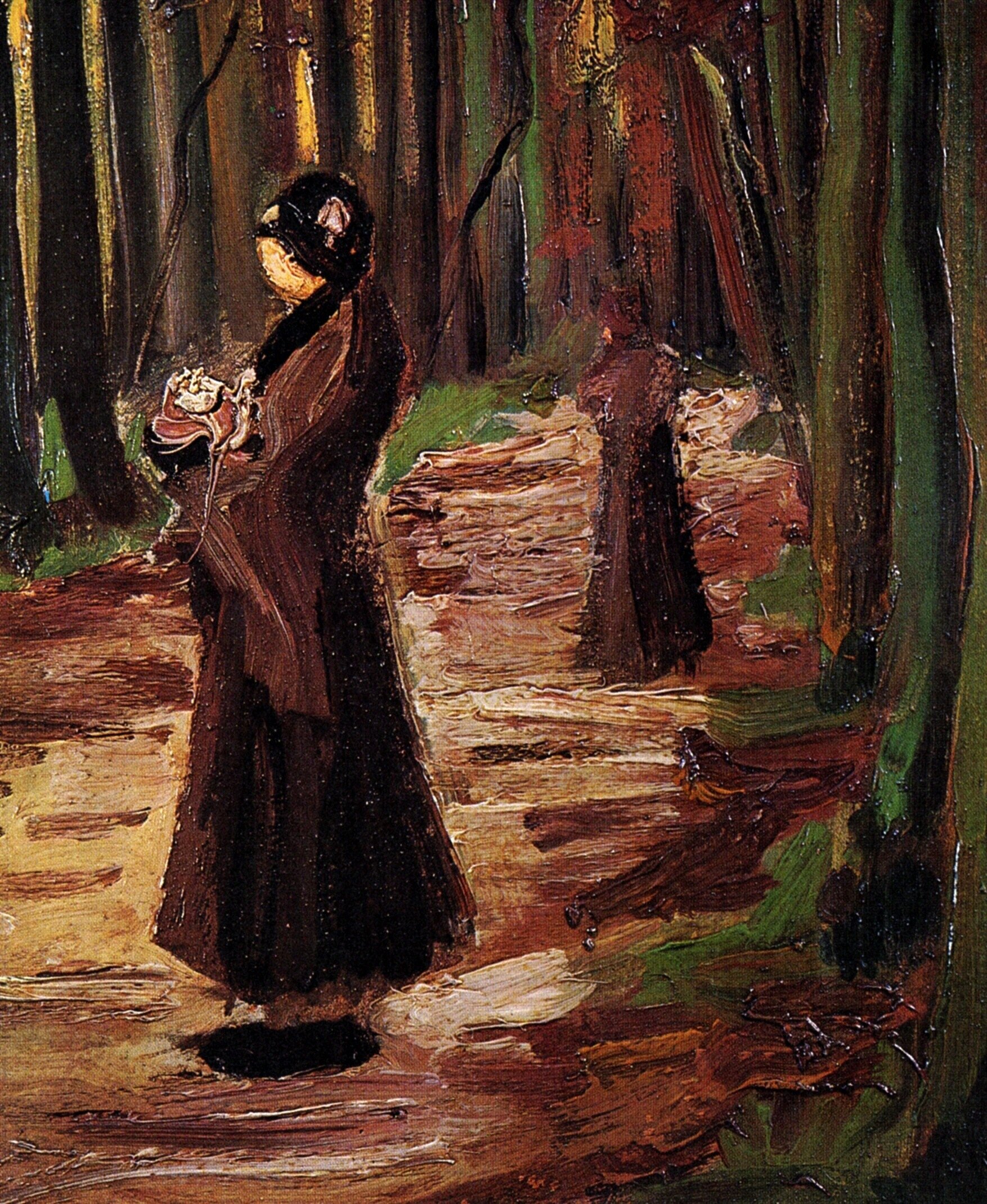  Ван Гог Две женщины в лесу 1882г 